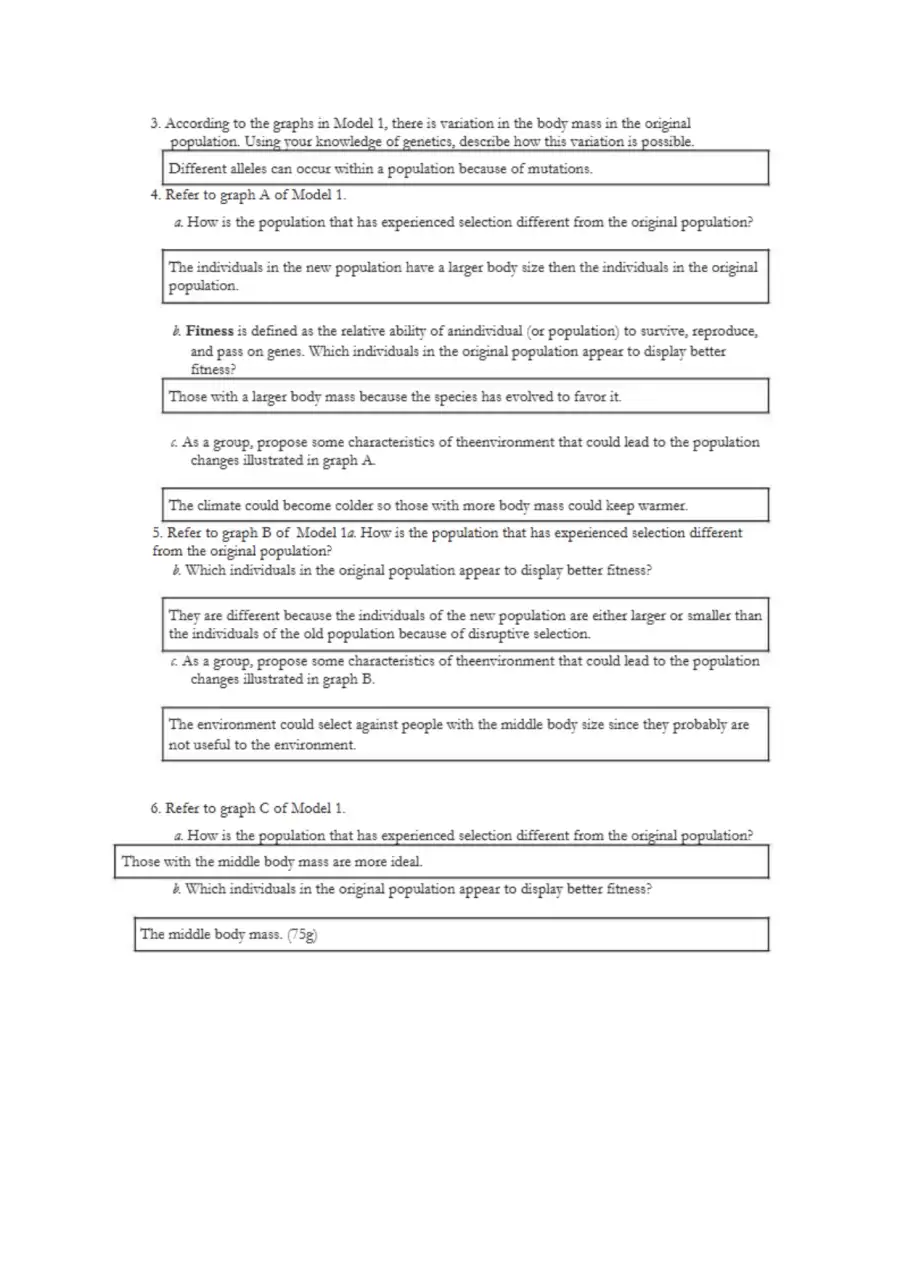How Changes in Population Lead to the Formation of, page 2