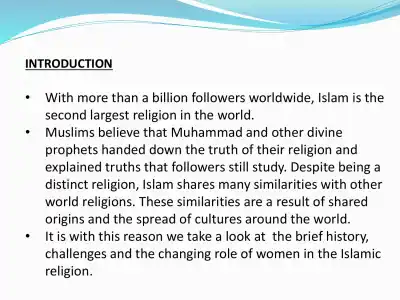 Islamic Religion - Page 2 preview image