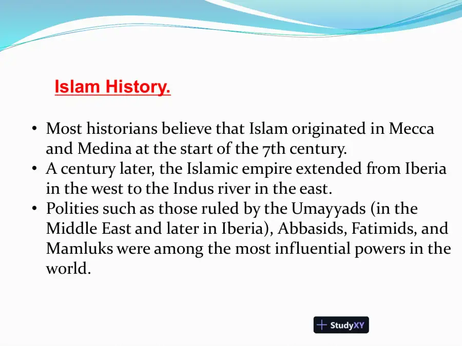 Islamic Religion, page 3