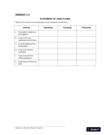 Solution Manual for Fundamentals of Financial Accounting, 5th Edition - Page 16 preview image