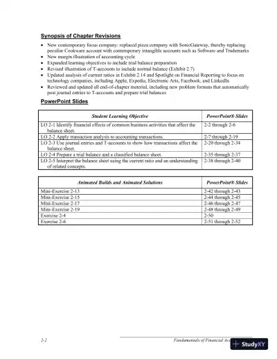 Solution Manual for Fundamentals of Financial Accounting, 5th Edition - Page 21 preview image