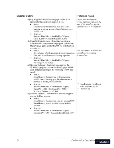 Solution Manual for Fundamentals of Financial Accounting, 5th Edition - Page 27 preview image