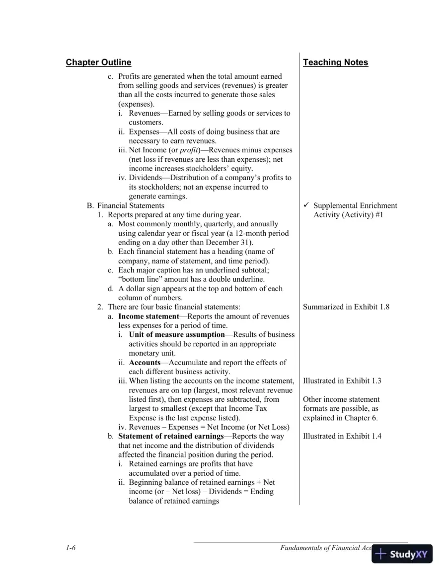 Solution Manual for Fundamentals of Financial Accounting, 5th Edition, page 7