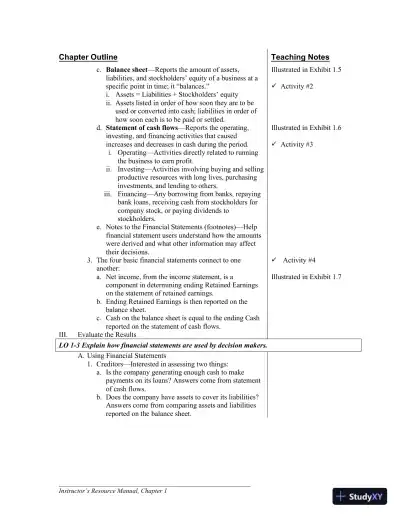 Solution Manual for Fundamentals of Financial Accounting, 5th Edition - Page 8 preview image