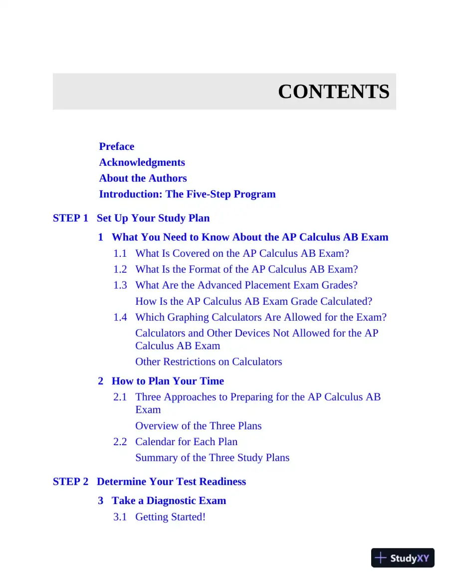 5 Steps to a 5: AP Calculus AB 2024 (2024), page 11