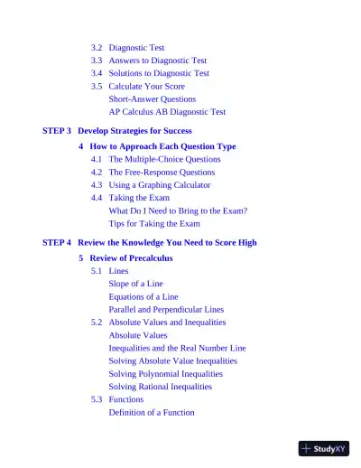 5 Steps to a 5: AP Calculus AB 2024 (2024) - Page 12 preview image