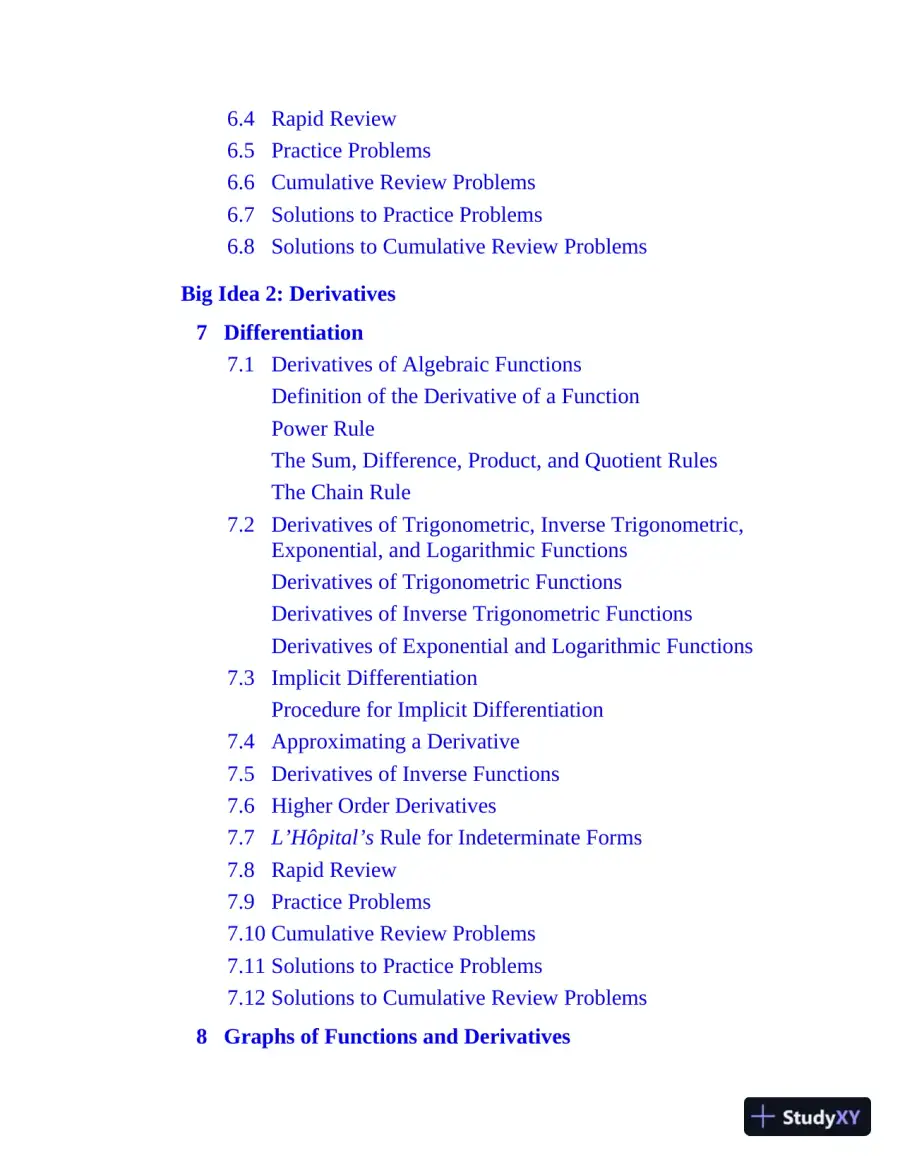 5 Steps to a 5: AP Calculus AB 2024 (2024), page 14