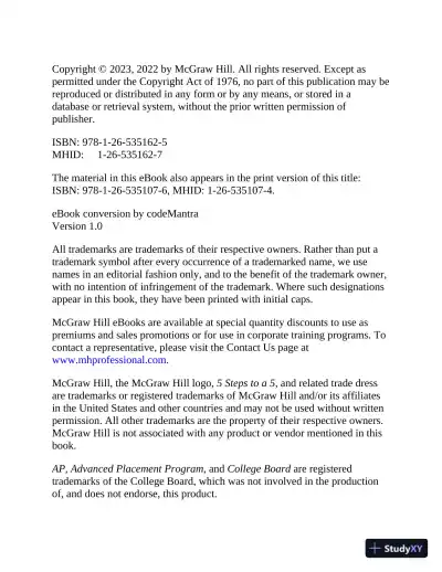 5 Steps to a 5: AP Calculus AB 2024 (2024) - Page 7 preview image