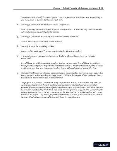 Financial Markets and Institutions, 11th Edition Solution Manual - Page 11 preview image