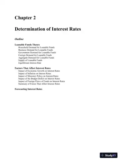 Financial Markets and Institutions, 11th Edition Solution Manual - Page 12 preview image