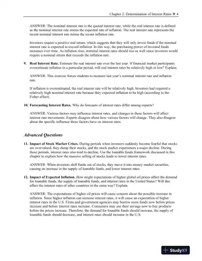 Financial Markets and Institutions, 11th Edition Solution Manual - Page 15 preview image
