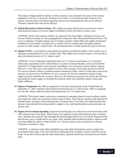 Financial Markets and Institutions, 11th Edition Solution Manual - Page 16 preview image