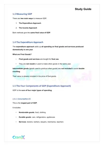 Economics - GDP, Inflation, and Unemployment - Page 2 preview image