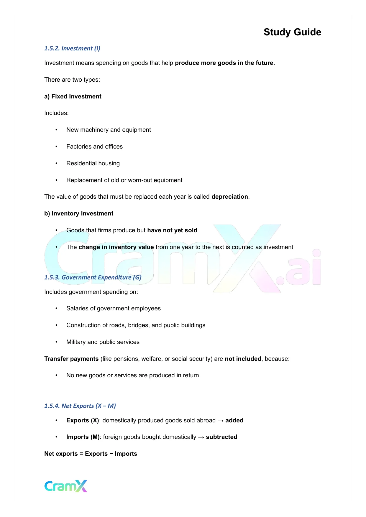 Economics - GDP, Inflation, and Unemployment - Page 3 preview image