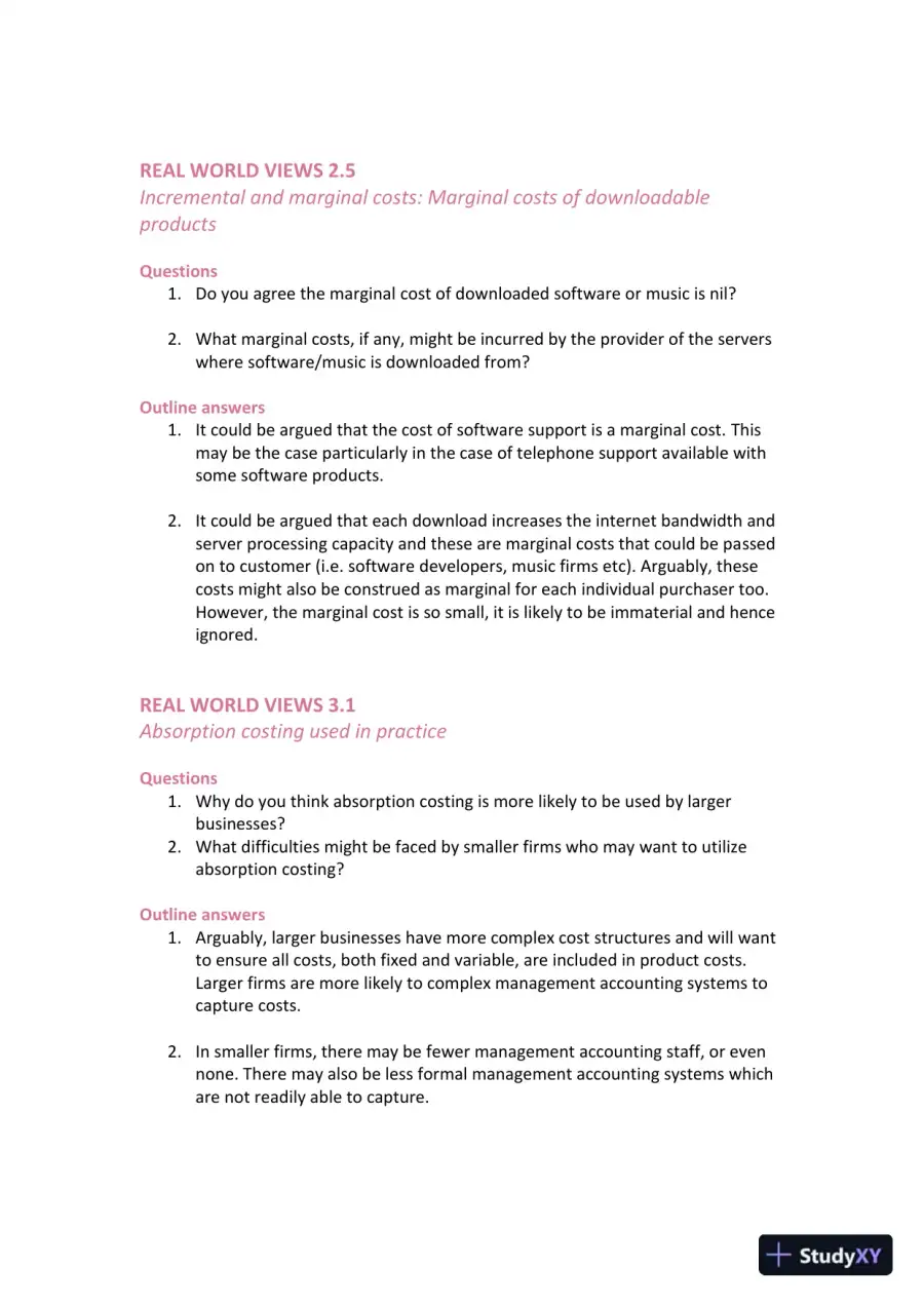 Management and Cost Accounting, 10th Edition Solution Manual, page 7