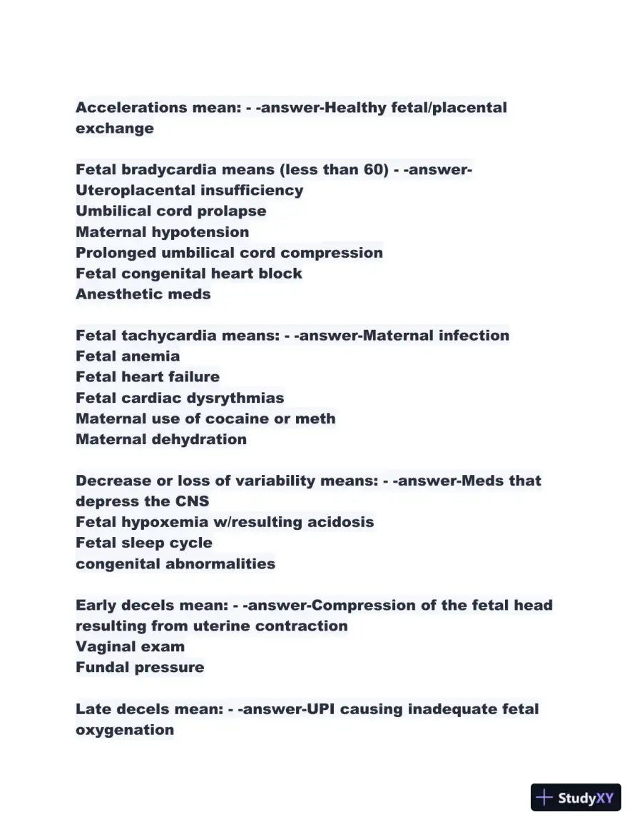 2023-2024 ATI Maternal Newborn Proctored Exam With Answers (207 Solved Questions), page 7