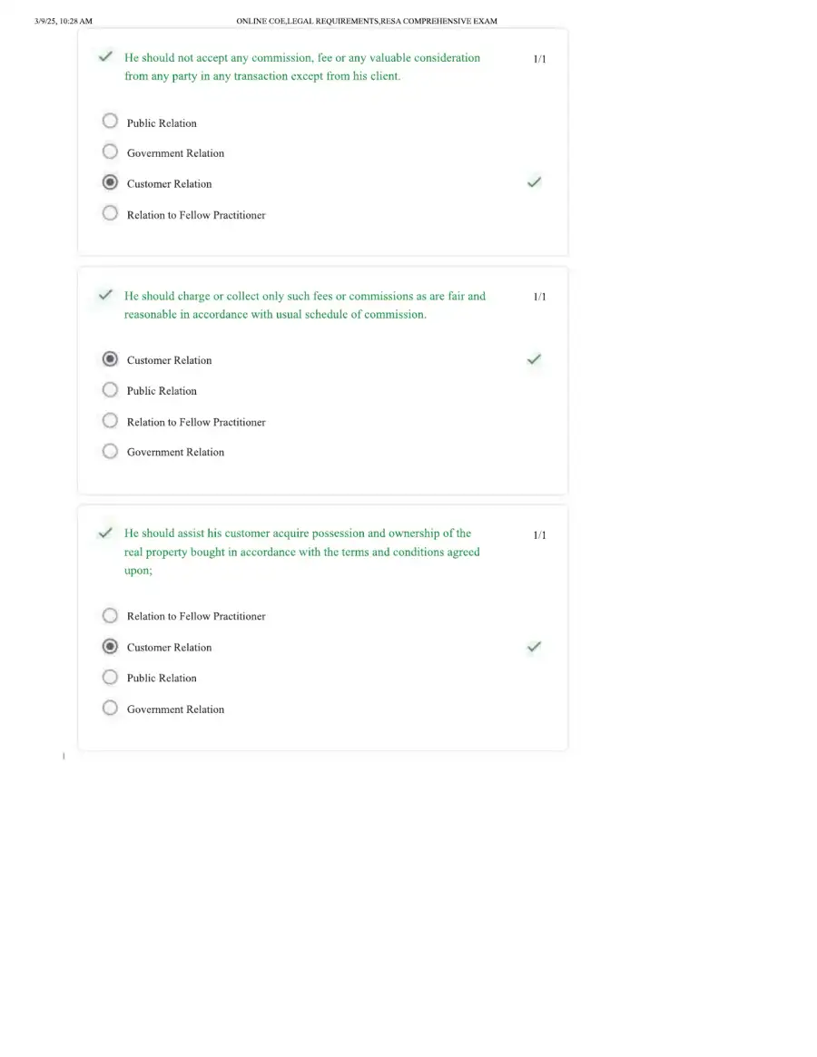 2025 Online Coe,Legal Requirements,Resa Comprehens, page 10