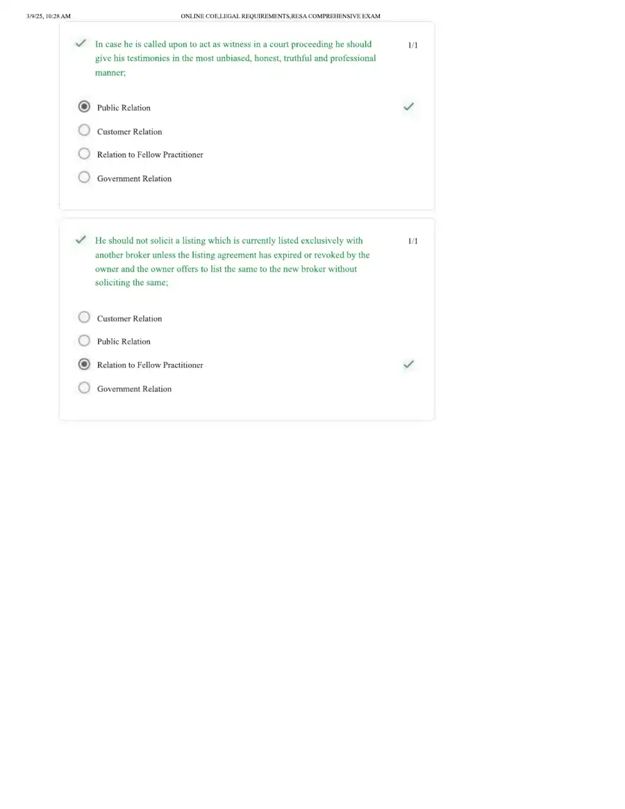 2025 Online Coe,Legal Requirements,Resa Comprehens, page 11