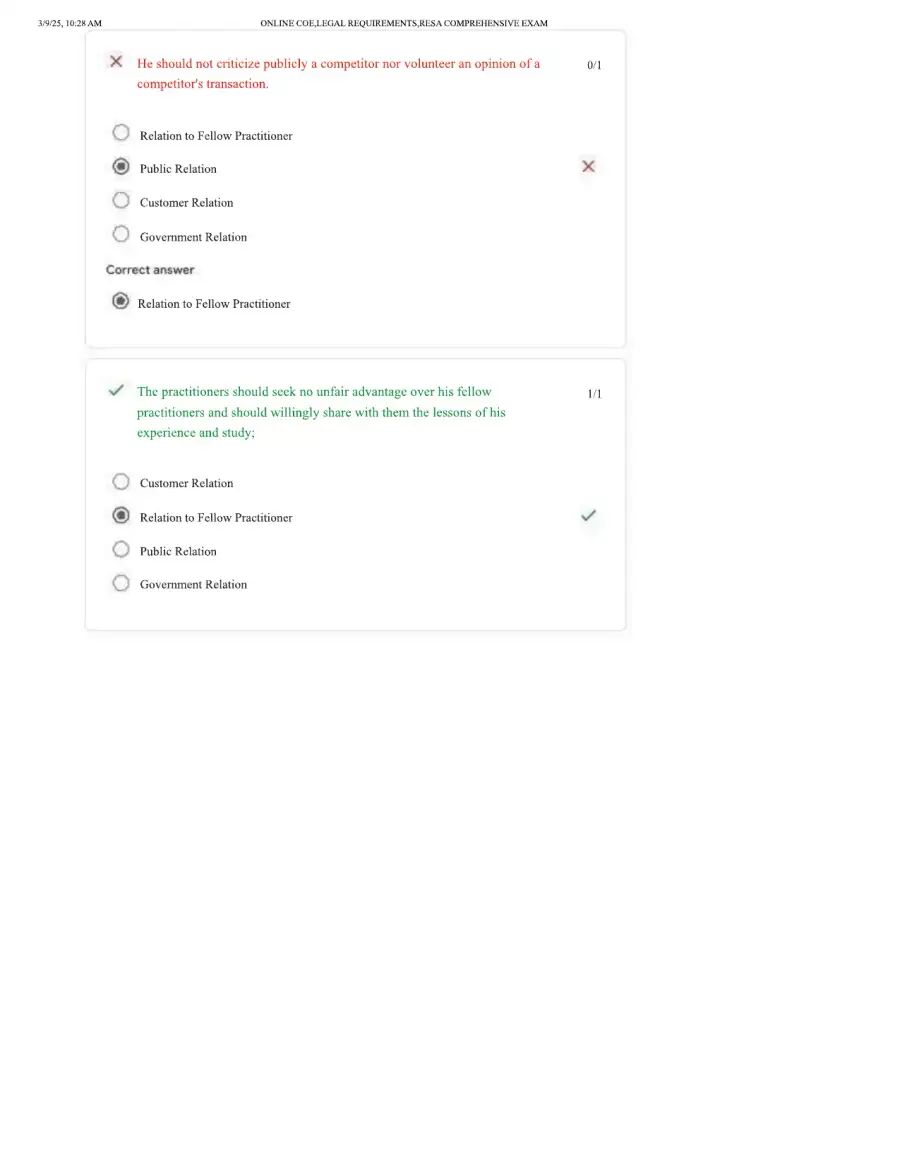 2025 Online Coe,Legal Requirements,Resa Comprehens, page 13
