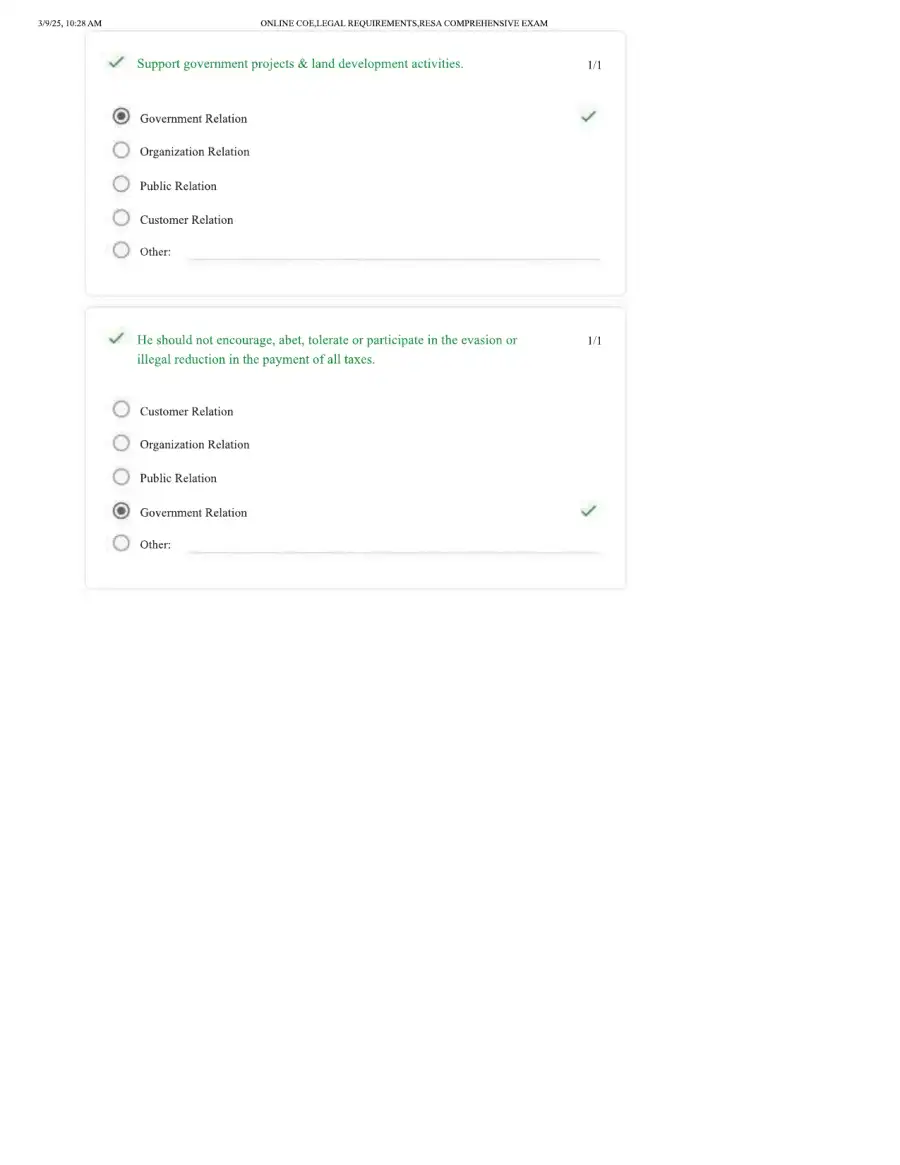 2025 Online Coe,Legal Requirements,Resa Comprehens, page 5