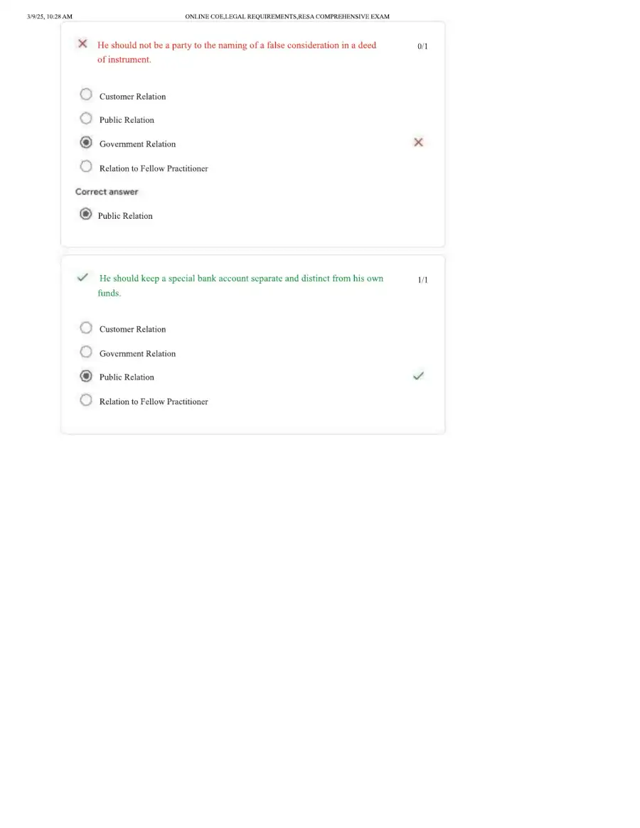 2025 Online Coe,Legal Requirements,Resa Comprehens, page 8