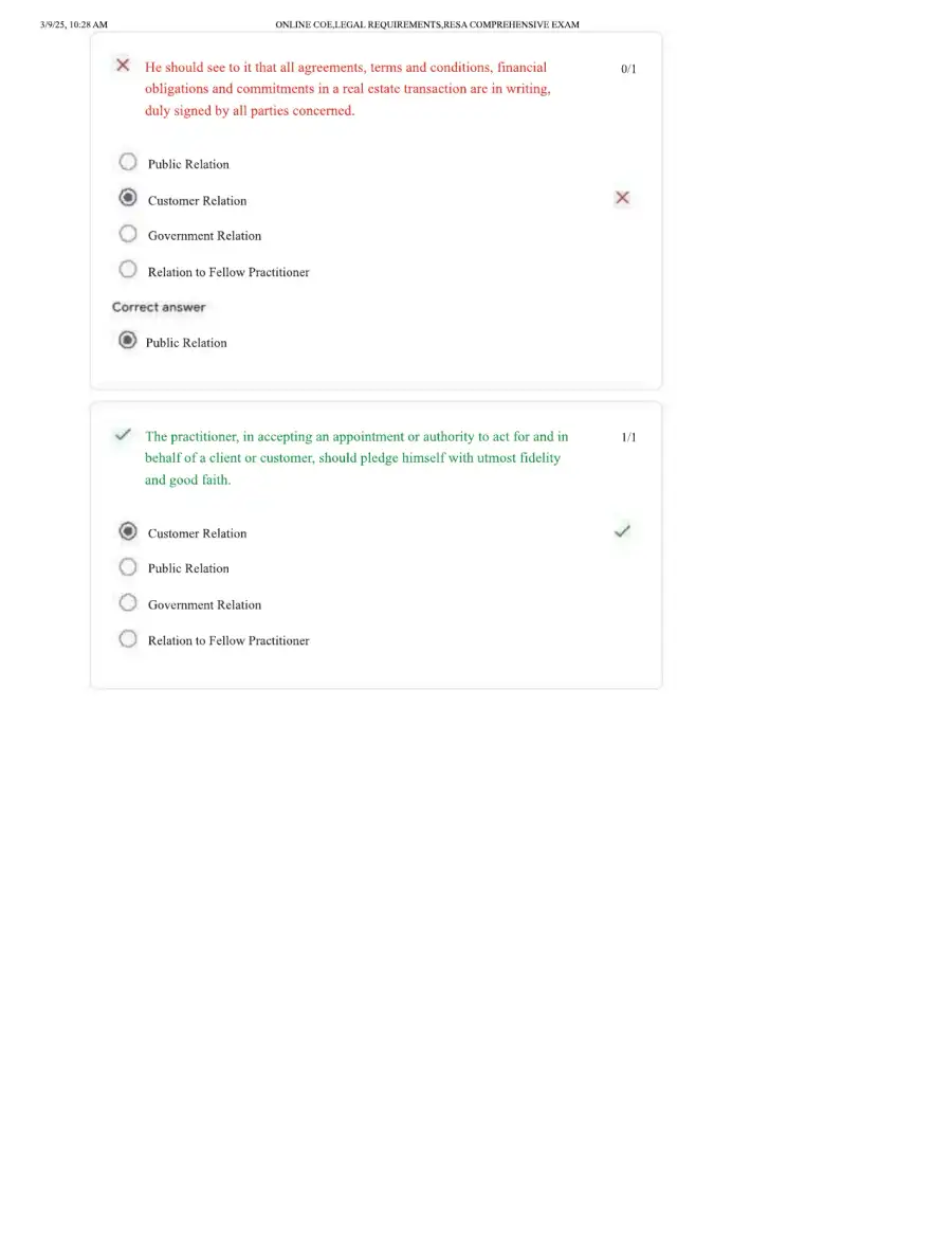 2025 Online Coe,Legal Requirements,Resa Comprehens, page 9