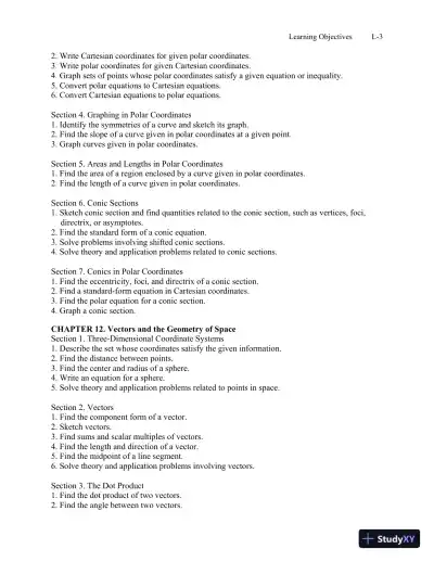 Solution Manual for Thomas Calculus, 13th Edition - Page 5 preview image