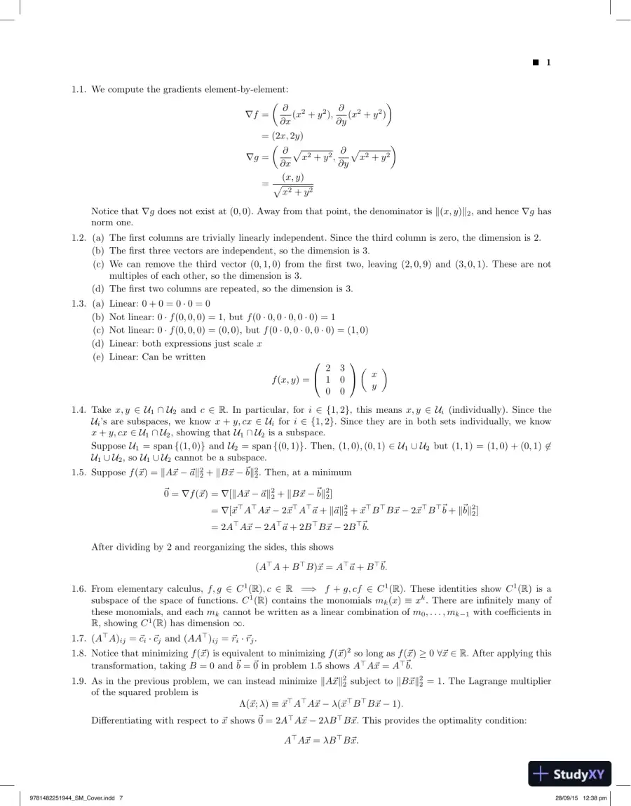 Solution Manual for Fundamentals of Electromagnetics with Engineering Applications, 1st Edition, page 3