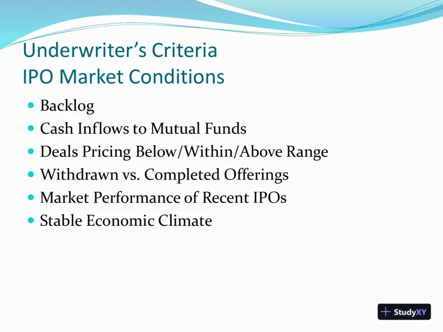 The IPO Process, page 6