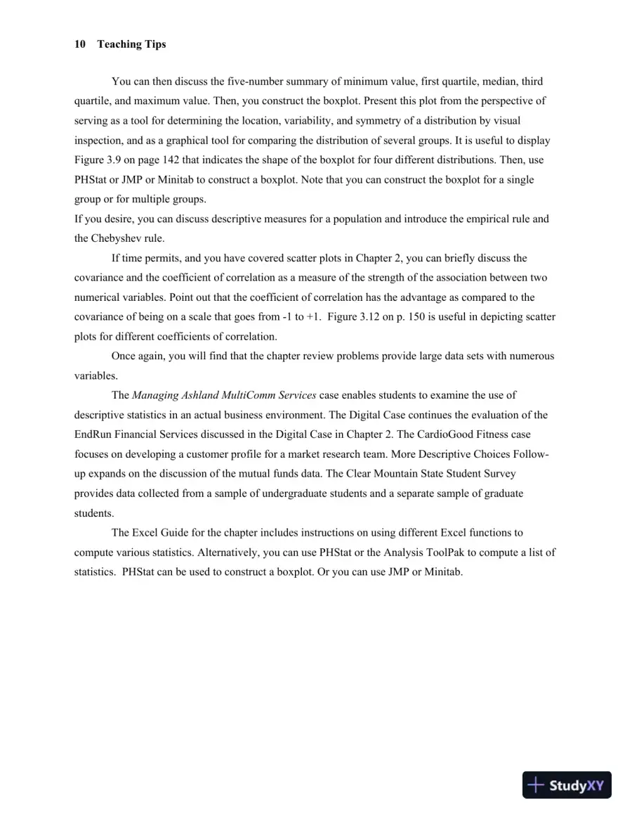 Solution Manual for Basic Business Statistics, 14th Edition, page 13