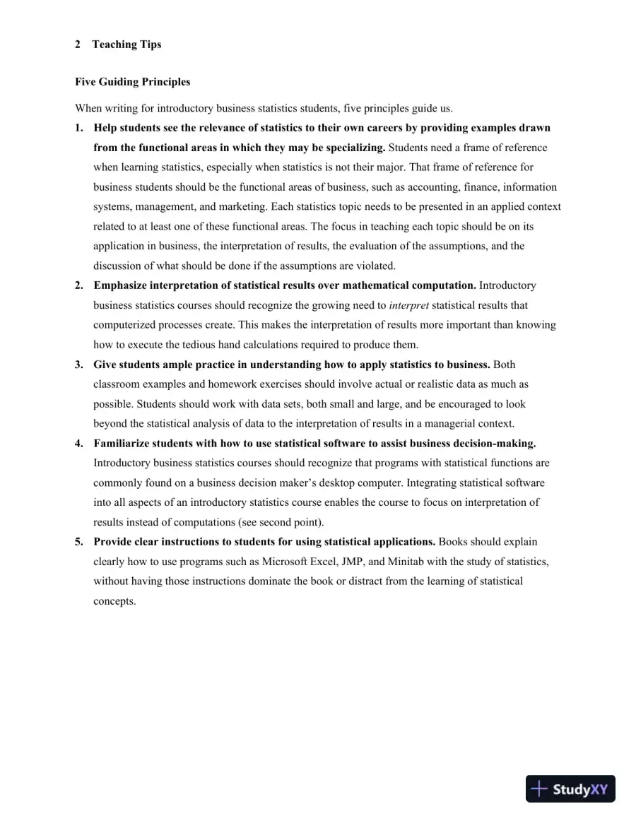 Solution Manual for Basic Business Statistics, 14th Edition, page 5