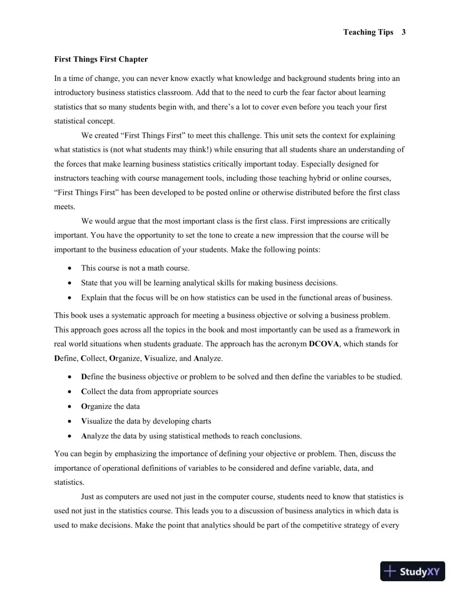 Solution Manual for Basic Business Statistics, 14th Edition, page 6