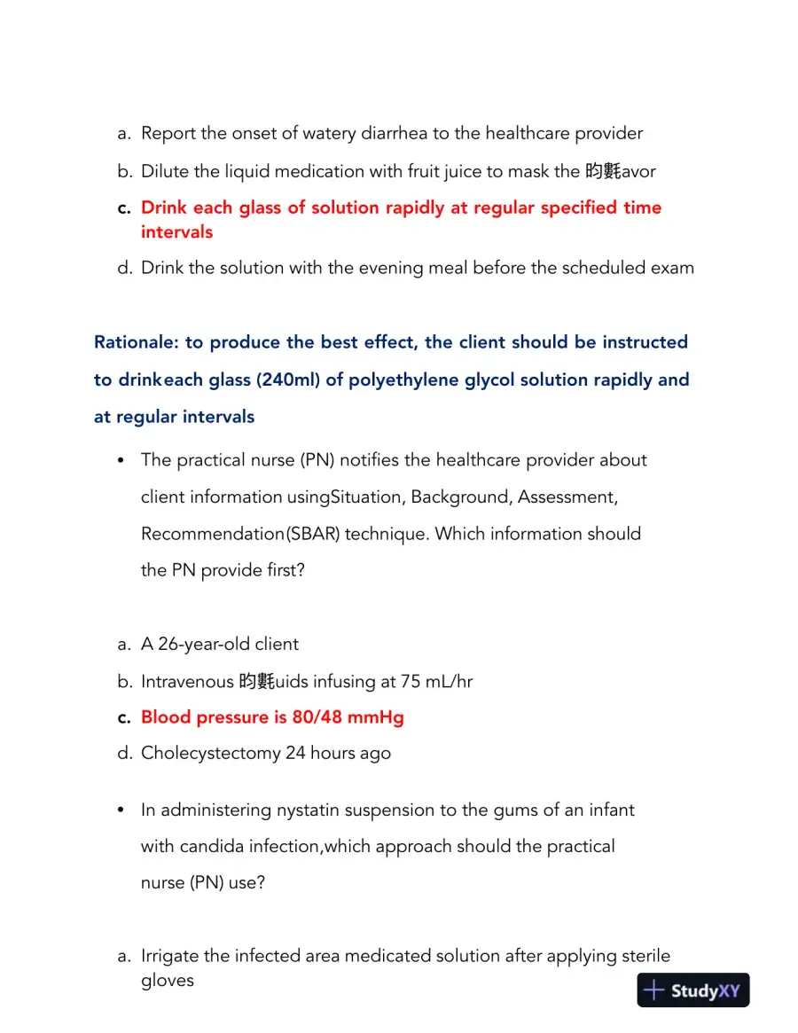 2022-2024 HESI PN Child Care Comprehensive Exit Exam With Answers (115 Solved Questions), page 12