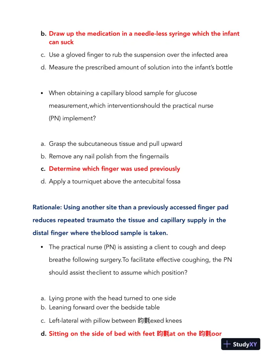2022-2024 HESI PN Child Care Comprehensive Exit Exam With Answers (115 Solved Questions), page 13
