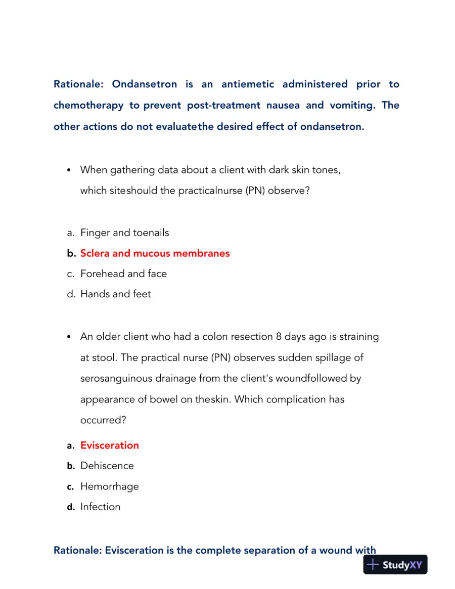2022-2024 HESI PN Child Care Comprehensive Exit Exam With Answers (115 Solved Questions), page 16