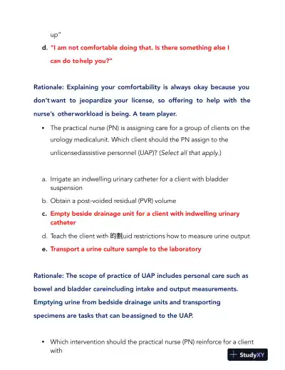 2022-2024 HESI PN Child Care Comprehensive Exit Exam With Answers (115 Solved Questions) - Page 5 preview image