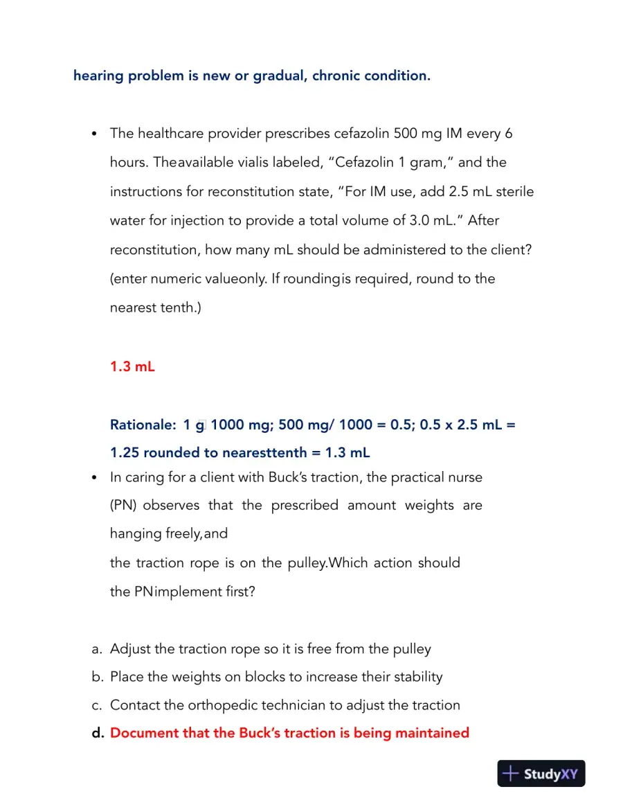 2022-2024 HESI PN Child Care Comprehensive Exit Exam With Answers (115 Solved Questions), page 7