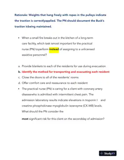 2022-2024 HESI PN Child Care Comprehensive Exit Exam With Answers (115 Solved Questions) - Page 8 preview image