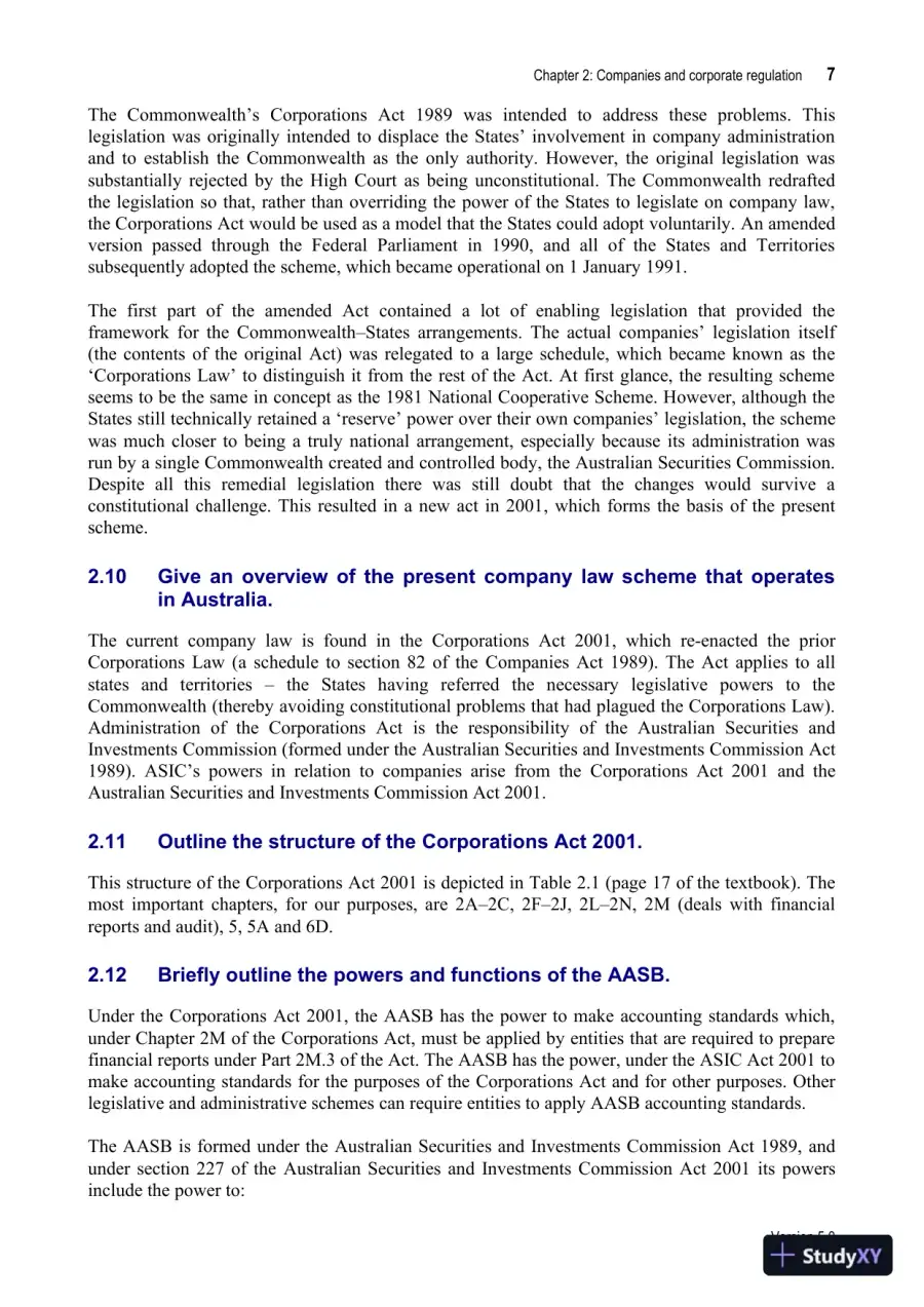 Company Accounting: Australia-New Zealand, 5th Edition Solution Manual, page 10