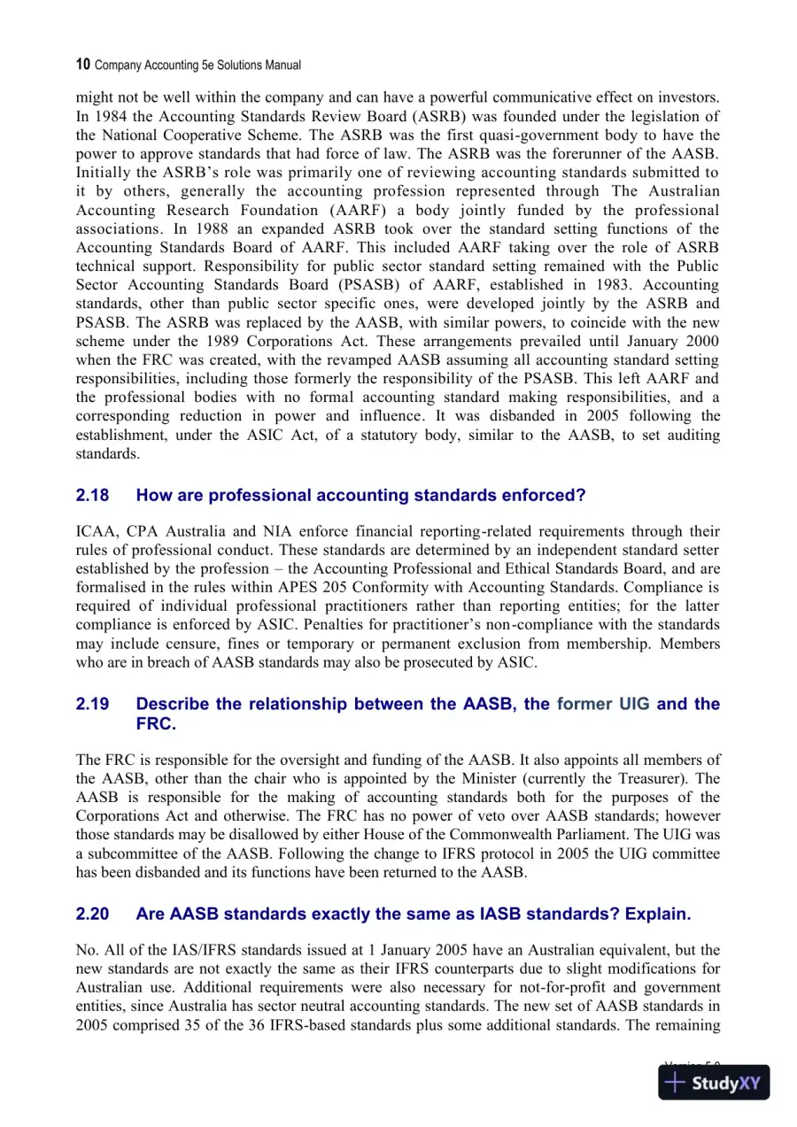 Company Accounting: Australia-New Zealand, 5th Edition Solution Manual, page 13