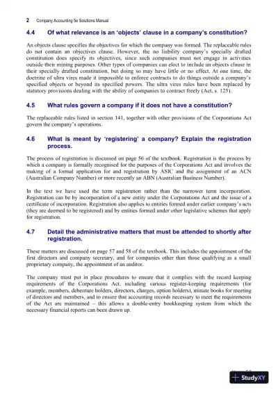 Company Accounting: Australia-New Zealand, 5th Edition Solution Manual - Page 28 preview image