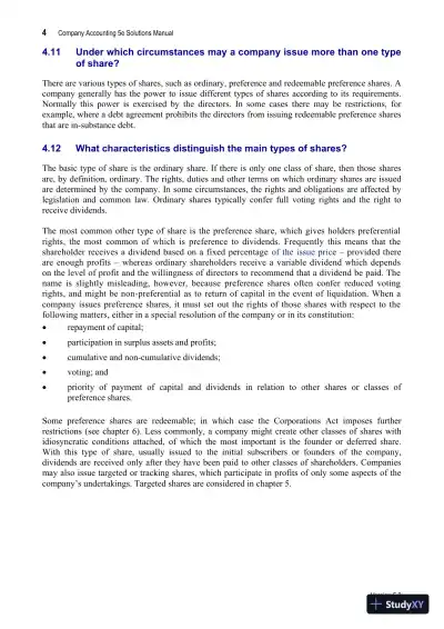 Company Accounting: Australia-New Zealand, 5th Edition Solution Manual - Page 30 preview image