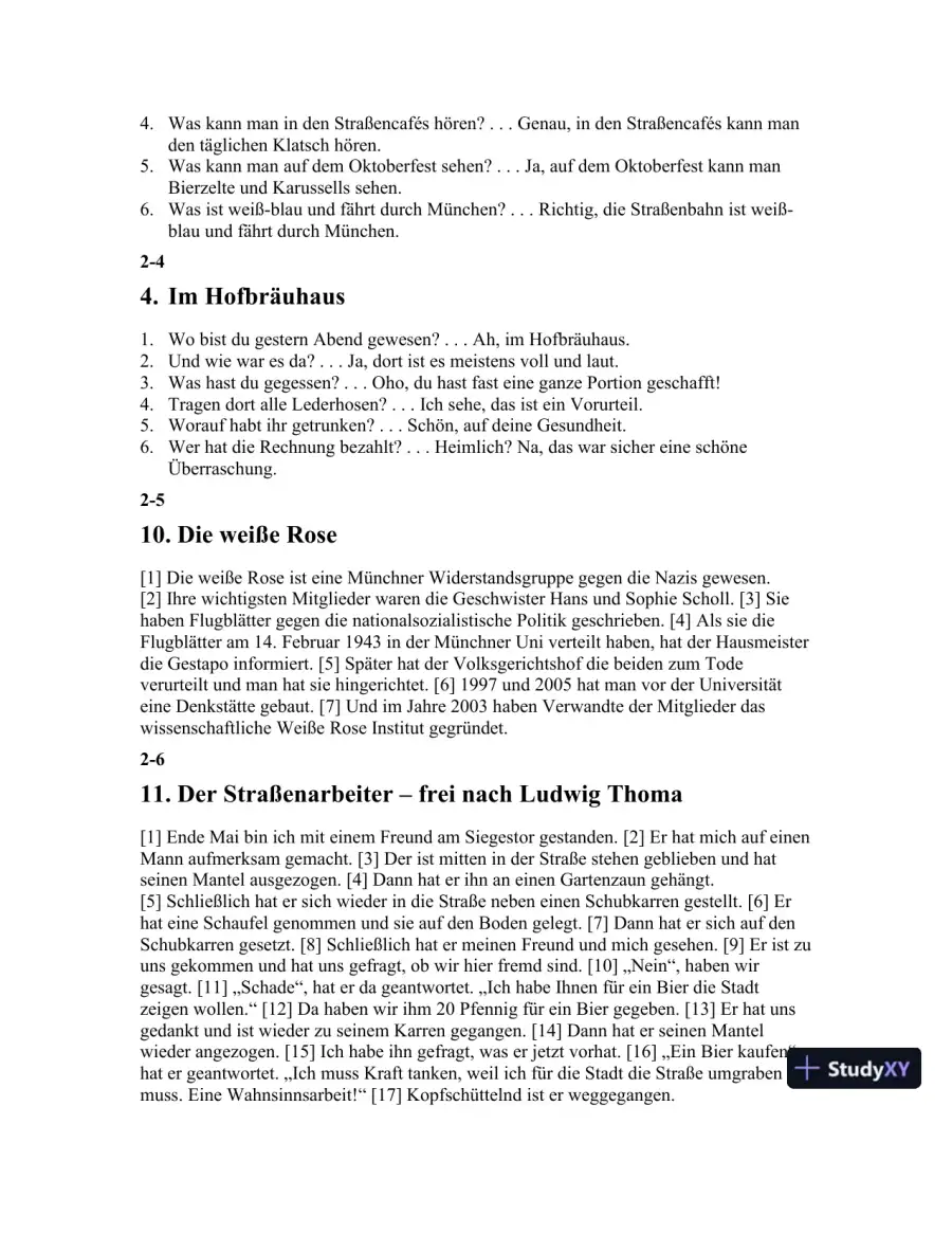 Stationen, 3rd Edition (World Languages) Solution Manual, page 6