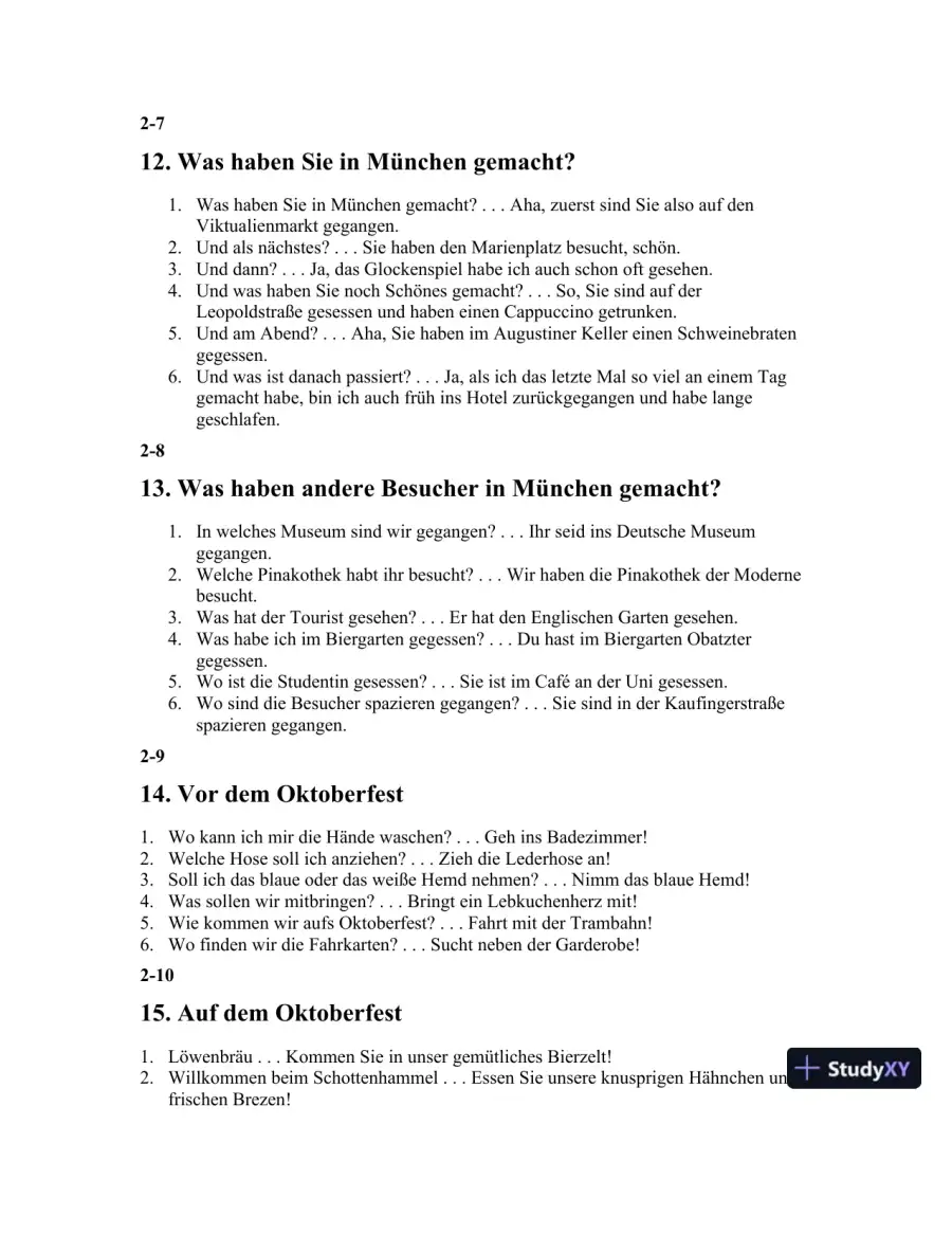Stationen, 3rd Edition (World Languages) Solution Manual, page 7