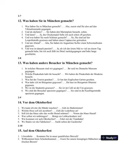 Stationen, 3rd Edition (World Languages) Solution Manual - Page 7 preview image