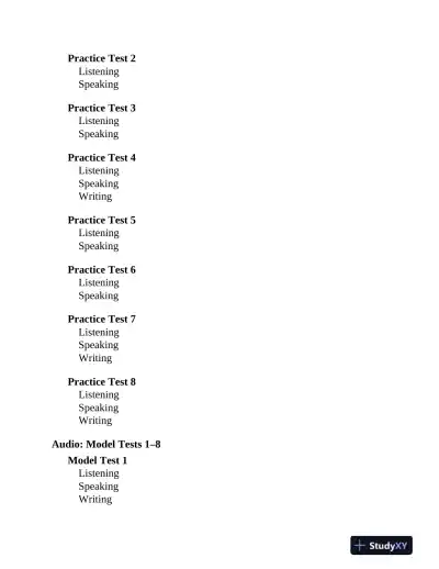 TOEFL iBT: with 8 Online Practice Tests (2022) - Page 15 preview image