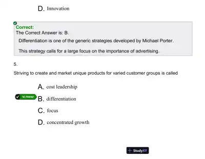 Strategic Management and Business Growth: An Analysis of Porter's Strategies, Diversification, and Synergy Approaches - Page 6 preview image