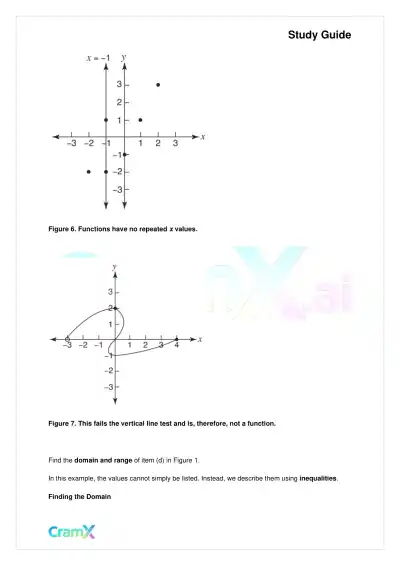 Algebra II - Relations and Functions - Page 6 preview image