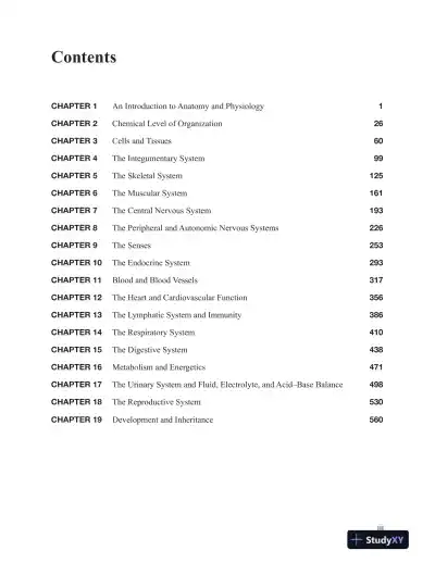 Test Bank for Visual Essentials of Anatomy and Physiology, 1st Edition - Page 3 preview image