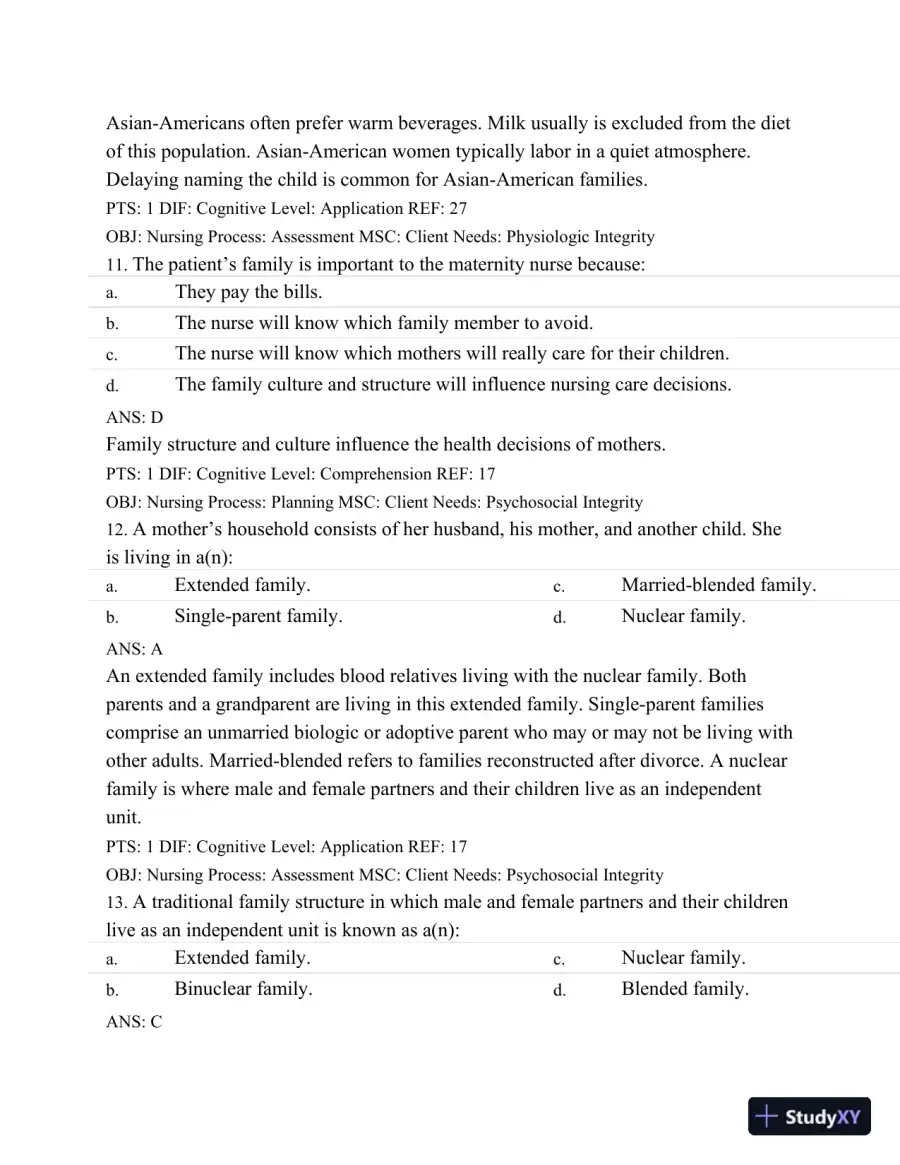 Test Bank For Maternal Child Nursing Care, 5th Edition, page 21